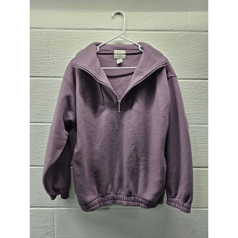Primrose Jeneve Sport Y2K Vintage Half-Zip‎ Fleece Jacket Medium
